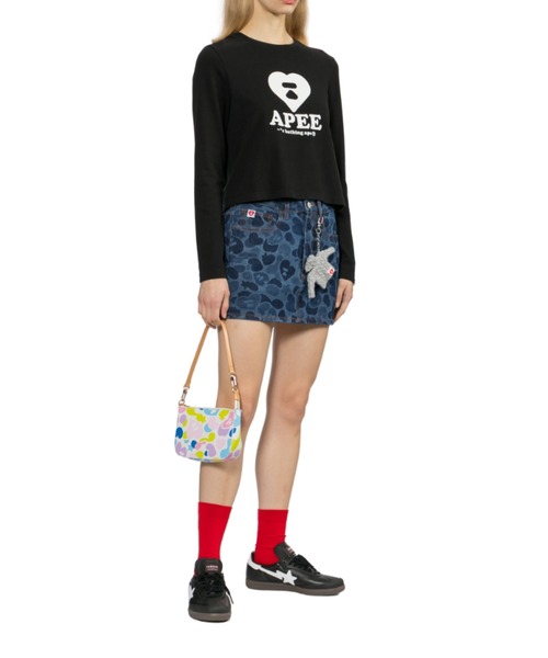 A BATHING APE(アベイシングエイプ)の「CAMO MINI BAG HANDBAG #1(ハンドバッグ・レディース・ピンク/ブルー/マルチ・FREE)」の18枚目の写真