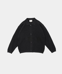 【STILL BY HAND】KN01261 / Paper mixed knitted blouson