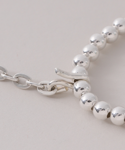 SASKIA DIEZ（サスキアディッツ）の「SASKIA DIEZ LIQUID NECKLACE Choker：ネックレス（ネックレス・レディース・シルバー・FREE）」の5枚目の写真