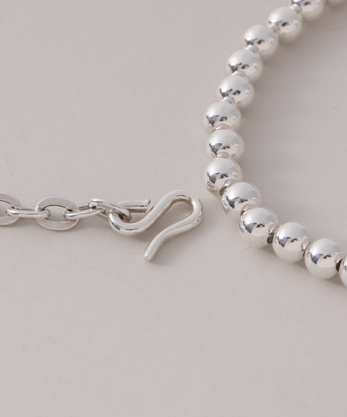 SASKIA DIEZ（サスキアディッツ）の「SASKIA DIEZ LIQUID NECKLACE Choker：ネックレス（ネックレス・レディース・シルバー・FREE）」の6枚目の写真