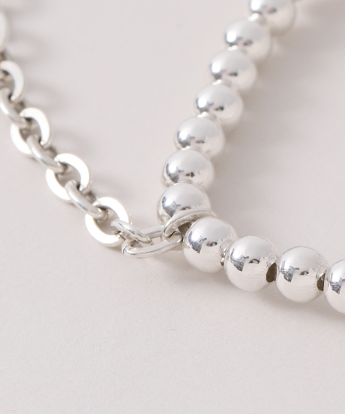 SASKIA DIEZ（サスキアディッツ）の「SASKIA DIEZ LIQUID NECKLACE Choker：ネックレス（ネックレス・レディース・シルバー・FREE）」の8枚目の写真