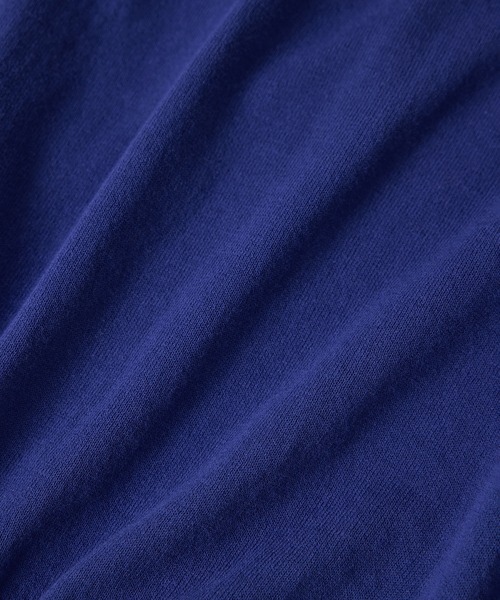 SALON adam et rope'（サロン アダム エ ロペ）の「【WEB限定】2WAYスリットニットプルオーバー（ニット/セーター・レディース・ブルー/カーキ/ブラック・FREE）」の19枚目の写真