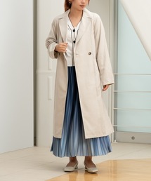 STRAWBERRY-FIELDS（ストロベリーフィールズ）の「スウェードライクピーチ（トレンチコート）」