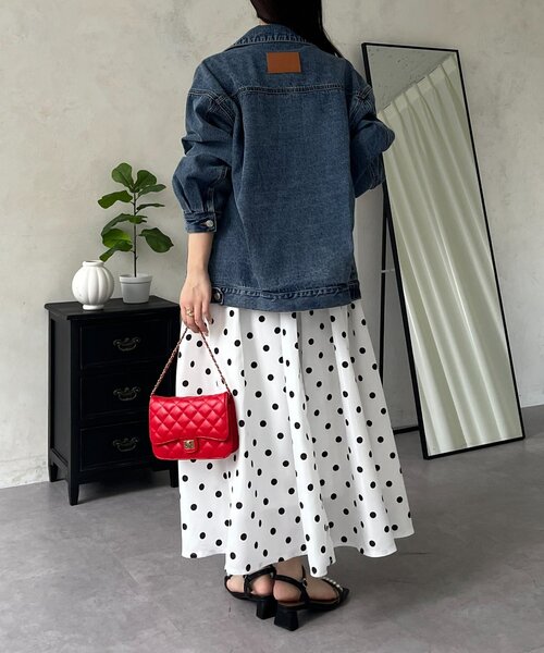 prose verse（プロズヴェール）の「バックタグオーバーサイズデニムジャケット（デニムジャケット・レディース・ブルー・LARGE/MEDIUM）」の16枚目の写真