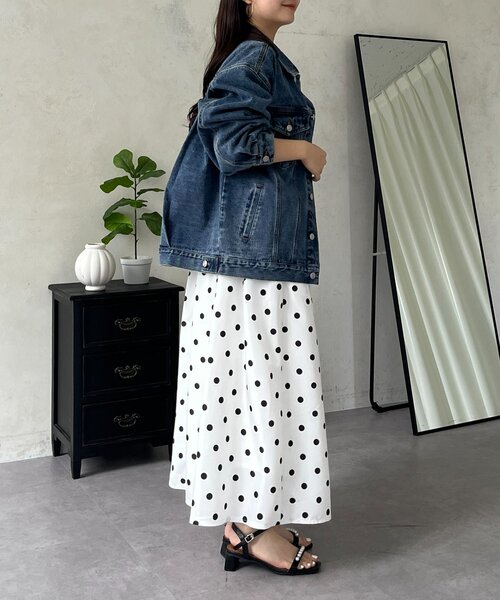 prose verse（プロズヴェール）の「バックタグオーバーサイズデニムジャケット（デニムジャケット・レディース・ブルー・LARGE/MEDIUM）」の17枚目の写真