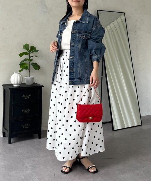 prose verse（プロズヴェール）の「バックタグオーバーサイズデニムジャケット（デニムジャケット・レディース・ブルー・LARGE/MEDIUM）」の18枚目の写真