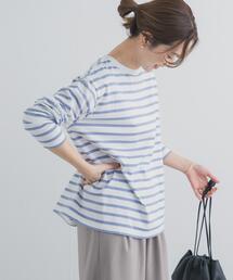 URBAN RESEARCH DOORS | ボーダーワイドプルオーバー(Tシャツ/カットソー)