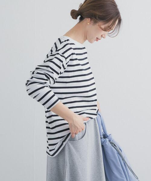 セール】ボーダーワイドプルオーバー（Tシャツ/カットソー）｜URBAN