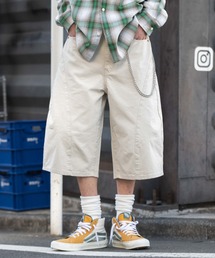 WEGO | WEGO/【26年春夏新作】チェーン付きバルーンショーツ(デニムパンツ)