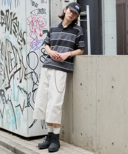 WEGO(ウィゴー)の「WEGO/【26年春夏新作】チェーン付きバルーンショーツ(デニムパンツ・メンズ・ピンク/インディゴブルー/その他1/その他2/アイボリー/ブラック系2・MEDIUM/LARGE)」の21枚目の写真