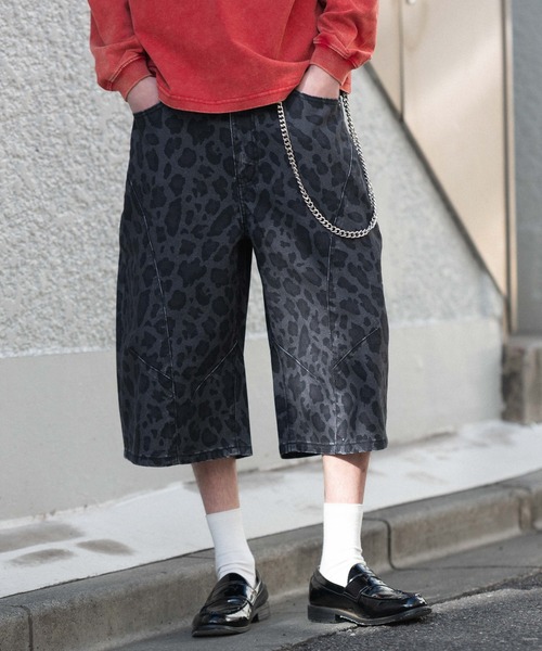 WEGO(ウィゴー)の「WEGO/【26年春夏新作】チェーン付きバルーンショーツ(デニムパンツ・メンズ・ピンク/インディゴブルー/その他1/その他2/アイボリー/ブラック系2・MEDIUM/LARGE)」の11枚目の写真