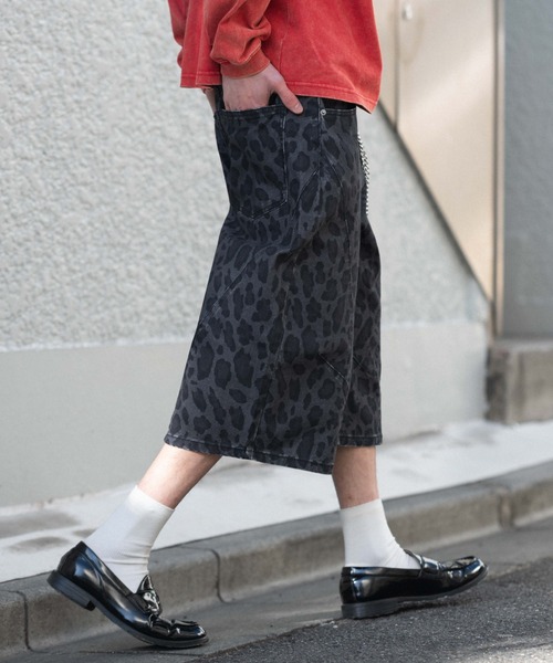 WEGO(ウィゴー)の「WEGO/【26年春夏新作】チェーン付きバルーンショーツ(デニムパンツ・メンズ・ピンク/インディゴブルー/その他1/その他2/アイボリー/ブラック系2・MEDIUM/LARGE)」の9枚目の写真