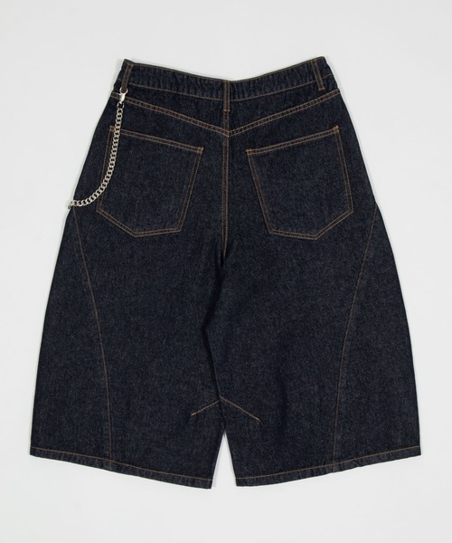 WEGO(ウィゴー)の「WEGO/【26年春夏新作】チェーン付きバルーンショーツ(デニムパンツ・メンズ・ピンク/インディゴブルー/その他1/その他2/アイボリー/ブラック系2・MEDIUM/LARGE)」の19枚目の写真