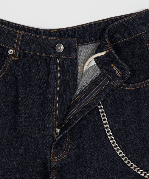 WEGO(ウィゴー)の「WEGO/【26年春夏新作】チェーン付きバルーンショーツ(デニムパンツ・メンズ・ピンク/インディゴブルー/その他1/その他2/アイボリー/ブラック系2・MEDIUM/LARGE)」の21枚目の写真