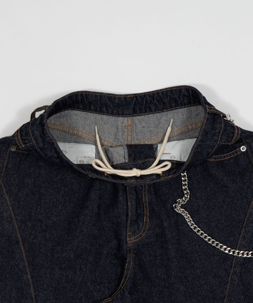 WEGO(ウィゴー)の「WEGO/【26年春夏新作】チェーン付きバルーンショーツ(デニムパンツ・メンズ・ピンク/インディゴブルー/その他1/その他2/アイボリー/ブラック系2・MEDIUM/LARGE)」の22枚目の写真