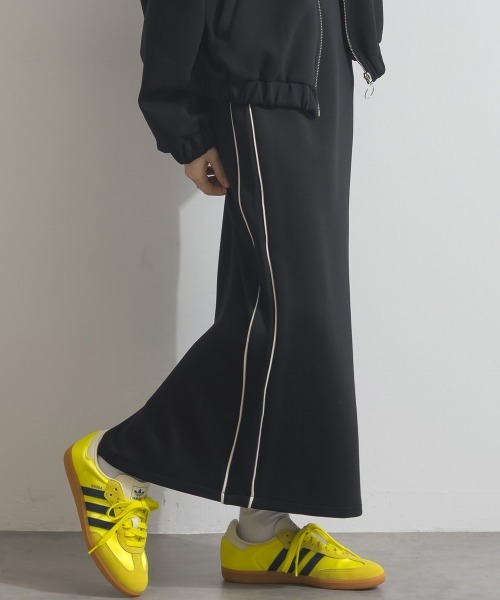 Fizz（フィズ）の「ダンボールIライントラックスカート（スカート・レディース・ブラック/アイボリー/ベージュ・M）」の16枚目の写真