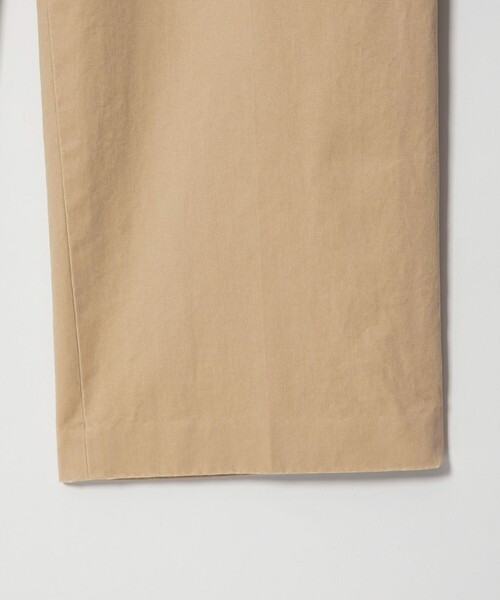 6（ロク）の「＜6(ROKU)＞コットン チノ パンツ（チノパンツ・レディース・ベージュ・36/38/34）」の7枚目の写真