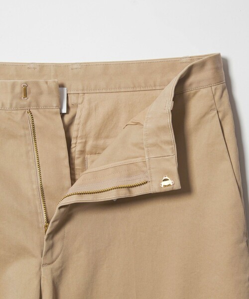6（ロク）の「＜6(ROKU)＞コットン チノ パンツ（チノパンツ・レディース・ベージュ・36/38/34）」の10枚目の写真