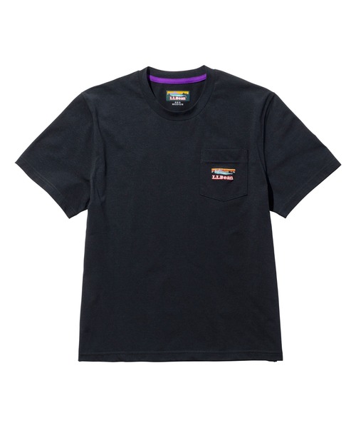 L.L.Bean(エルエルビーン)の「【JAPAN EDITION】カーメル・ショートスリーブ・ポケット・ティ(Tシャツ/カットソー・レディース・アイボリー/チョコ/ブラック系/イエロー系・MEDIUM)」の3枚目の写真