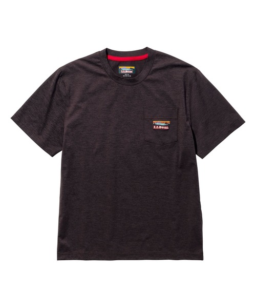 L.L.Bean(エルエルビーン)の「【JAPAN EDITION】カーメル・ショートスリーブ・ポケット・ティ(Tシャツ/カットソー・レディース・アイボリー/チョコ/ブラック系/イエロー系・MEDIUM)」の4枚目の写真