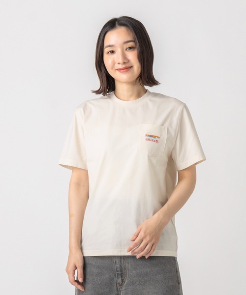 L.L.Bean(エルエルビーン)の「【JAPAN EDITION】カーメル・ショートスリーブ・ポケット・ティ(Tシャツ/カットソー・レディース・アイボリー/チョコ/ブラック系/イエロー系・MEDIUM)」の16枚目の写真