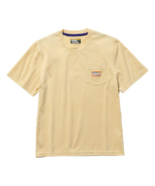 L.L.Bean(エルエルビーン)の「【JAPAN EDITION】カーメル・ショートスリーブ・ポケット・ティ(Tシャツ/カットソー・レディース・アイボリー/チョコ/ブラック系/イエロー系・MEDIUM)」の15枚目の写真