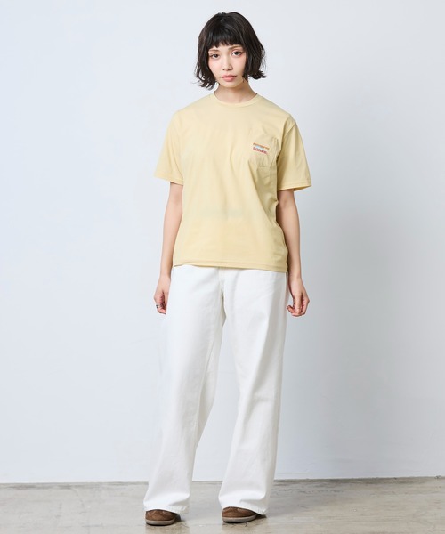 L.L.Bean(エルエルビーン)の「【JAPAN EDITION】カーメル・ショートスリーブ・ポケット・ティ(Tシャツ/カットソー・レディース・アイボリー/チョコ/ブラック系/イエロー系・MEDIUM)」の11枚目の写真
