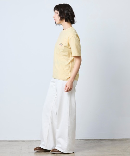 L.L.Bean(エルエルビーン)の「【JAPAN EDITION】カーメル・ショートスリーブ・ポケット・ティ(Tシャツ/カットソー・レディース・アイボリー/チョコ/ブラック系/イエロー系・MEDIUM)」の13枚目の写真