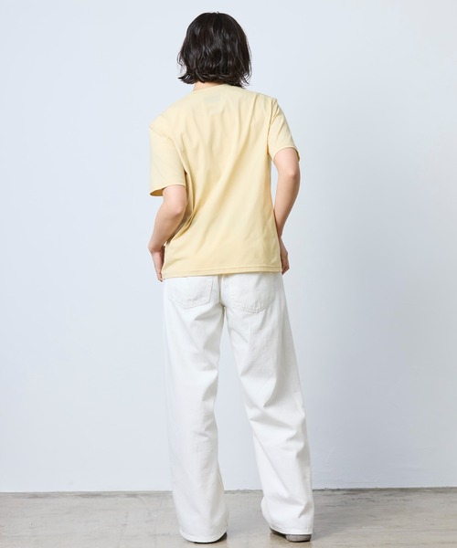 L.L.Bean(エルエルビーン)の「【JAPAN EDITION】カーメル・ショートスリーブ・ポケット・ティ(Tシャツ/カットソー・レディース・アイボリー/チョコ/ブラック系/イエロー系・MEDIUM)」の14枚目の写真