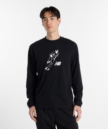 New Balance 大谷翔平 Always On Logo Long Sleeve T-Shirt（ニューバランス 大谷翔平オールウェイズオンロゴ長袖Tシャツ）