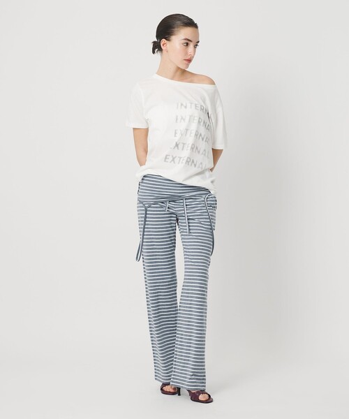 ATTISESSION(アティセッション)の「<ATTISESSION>ボーダー パンツ(その他パンツ・レディース・ブラック/その他1・36/38)」の14枚目の写真
