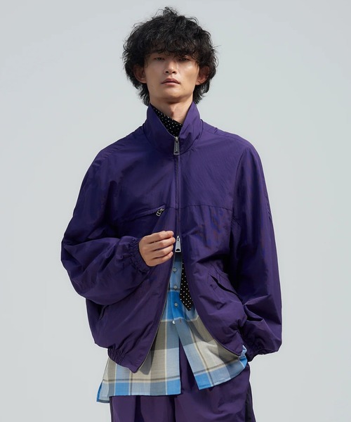 BED J.W. FORD(ベッドフォード)の「【BED J.W. FORD/ベッドフォード】inside pockets(ブルゾン・メンズ・パープル・1)」の1枚目の写真