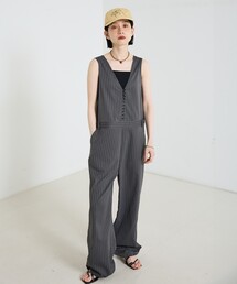 NOMINE | フロントボタンオールインワン(サロペット/オーバーオール)