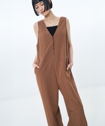 NOMINE（ノミネ）の「フロントボタンオールインワン（サロペット/オーバーオール）」