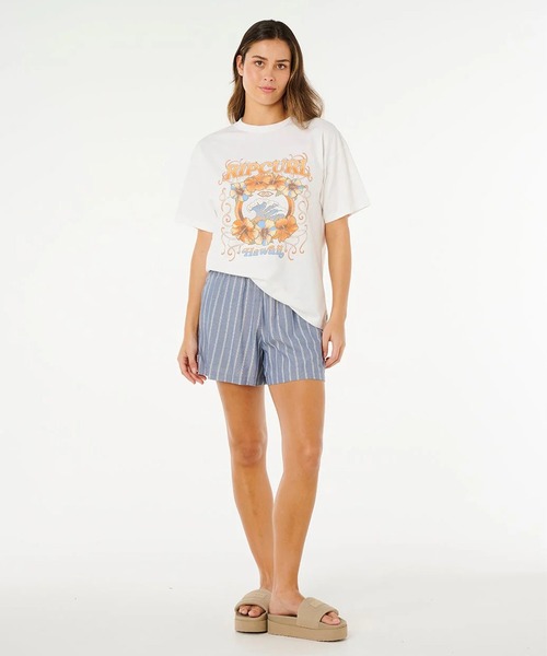 rip curl(リップカール)の「RIP CURL/リップカール 半袖Tシャツ レディース PACIFIC COAST HERITAGE 0N4WTE(Tシャツ/カットソー・レディース・オフホワイト/スミクロ・XS/S)」の8枚目の写真
