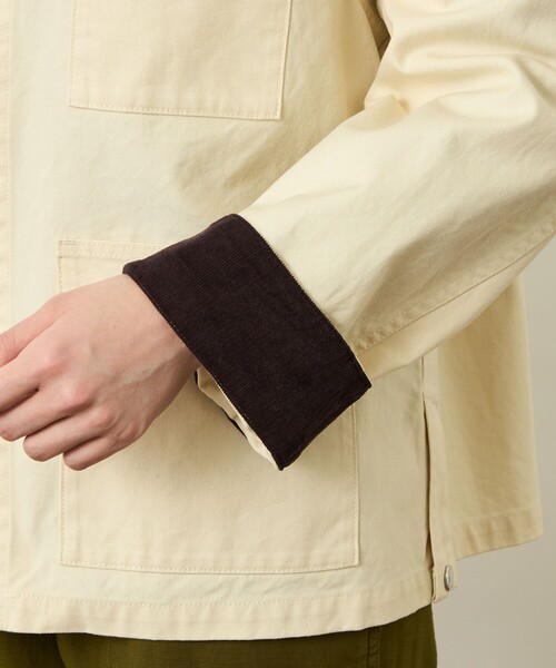MACKINTOSH PHILOSOPHY（ﾏｯｷﾝﾄｯｼｭ ﾌｨﾛｿﾌｨｰ）の「GREY LABEL コットンダックワークジャケット（ブルゾン・レディース・ホワイト系その他/ダークネイビー・2/4/6）」の14枚目の写真