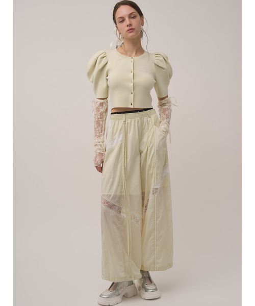 SNIDEL（スナイデル）の「【Chacott】コラボレースシュシュ（シュシュ・レディース・アイボリー/ブラック/イエロー・F）」の5枚目の写真