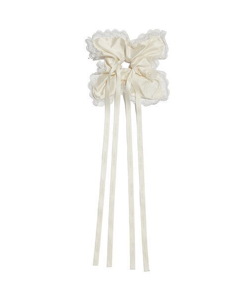 SNIDEL（スナイデル）の「【Chacott】コラボレースシュシュ（シュシュ・レディース・アイボリー/ブラック/イエロー・F）」の13枚目の写真