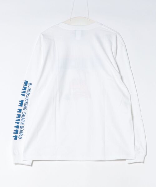 TOY　MACHINE（トイ　マシーン）の「TOY MACHINE/トイマシーン RITUAL SECT LONG TEE ロンT TMPGLT13（Tシャツ/カットソー・メンズ・ブラック/ホワイト・XL/L/M）」の3枚目の写真