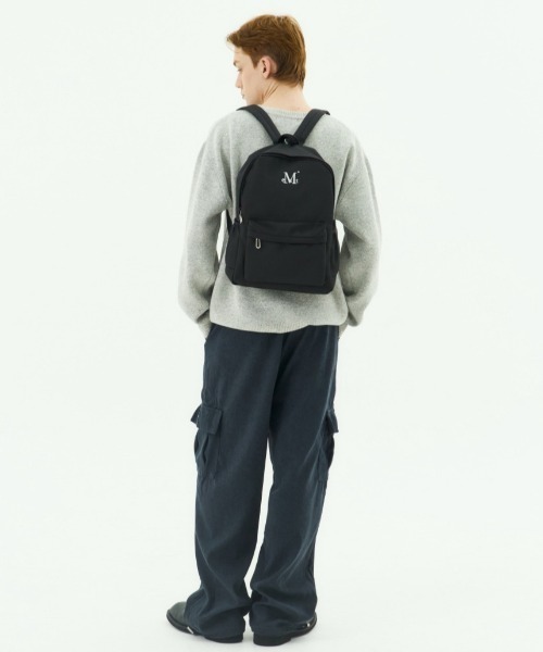 MUCENT(ムセント)の「A'GEM/9 × .kom 『MUCENT/ムセント』 DONDA SIGNATURE LOGO BACK PACK/シグネチャーロゴ刺繍バックパック(バックパック/リュック・レディース・ブラック・FREE)」の12枚目の写真