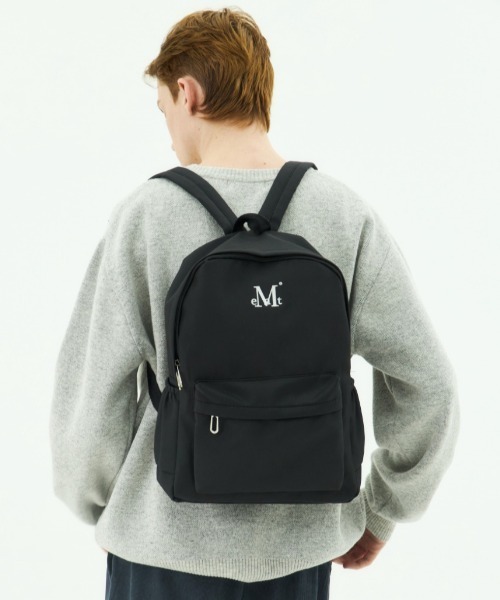 MUCENT(ムセント)の「A'GEM/9 × .kom 『MUCENT/ムセント』 DONDA SIGNATURE LOGO BACK PACK/シグネチャーロゴ刺繍バックパック(バックパック/リュック・レディース・ブラック・FREE)」の9枚目の写真