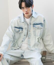 CRAFT STANDARD BOUTIQUE（クラフトスタンダードブティック）の「ハイブリーチケミカル 加工デニムジャケット（デニムジャケット）」