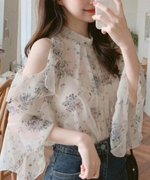 花柄 オフショルダー」に該当するファッション通販 - ZOZOTOWN