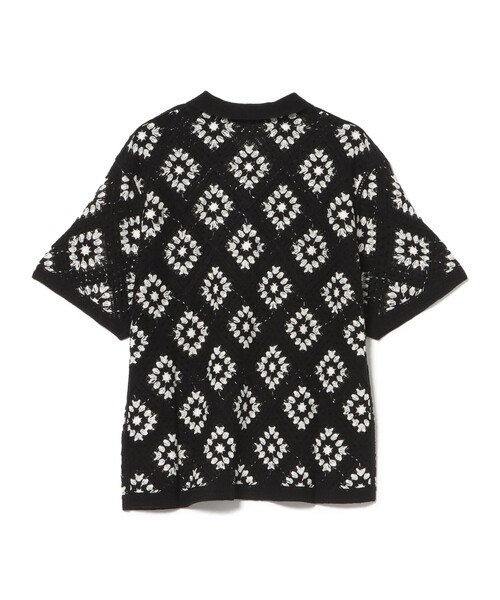 BEAMS HEART(ビームスハート)の「【7/9値下げ】クロシェ編み ショートスリーブ シャツ(ユニセックス)(シャツ/ブラウス・メンズ・ブラック/ブラウン・MEDIUM/SMALL/LARGE)」の22枚目の写真