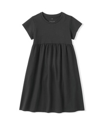 無印良品 | キッズ 涼感UVカットクルーネック半袖ワンピース(ワンピース)