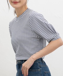 【ハニさら・吸水速乾・抗菌防臭】ふんわり袖トップス