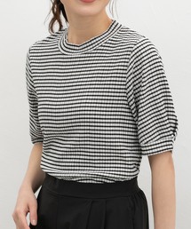 【ハニさら・吸水速乾・抗菌防臭】ふんわり袖トップス