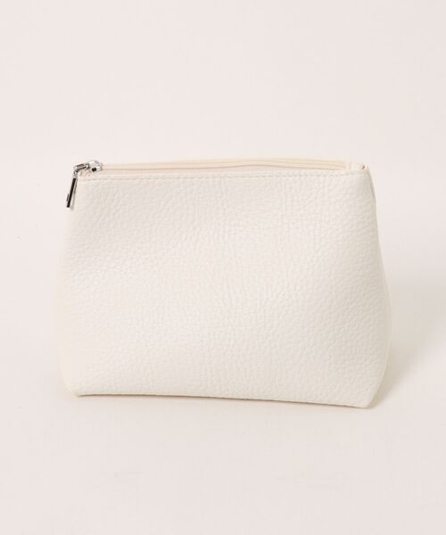 an meets zakka（アンミツザッカ）の「an meets zakka ダイヤパンチングシボ合成皮革ショルダーバッグ（ショルダーバッグ・レディース・ベージュ/ブラック/ホワイト・ONESIZE）」の7枚目の写真