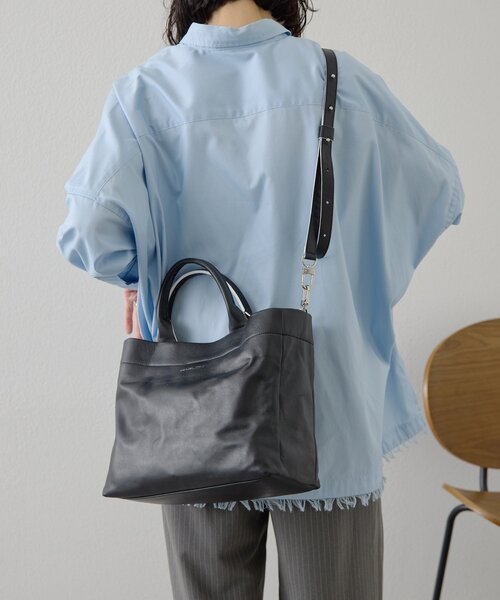 ear PAPILLONNER（イアパピヨネ）の「【MAGLOW(マグロー)】ear別注トートバッグ（トートバッグ・レディース・ブラック/シルバー・FREE）」の21枚目の写真