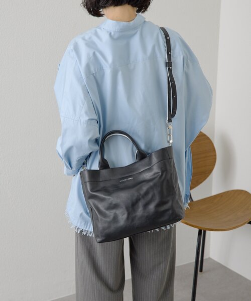 ear PAPILLONNER（イアパピヨネ）の「【MAGLOW(マグロー)】ear別注トートバッグ（トートバッグ・レディース・ブラック/シルバー・FREE）」の22枚目の写真